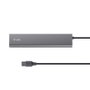 Trust Halyx Hub USB 3.2 Gen1 con 7 puertos USB-A y 1 puerto USB-C, Gris